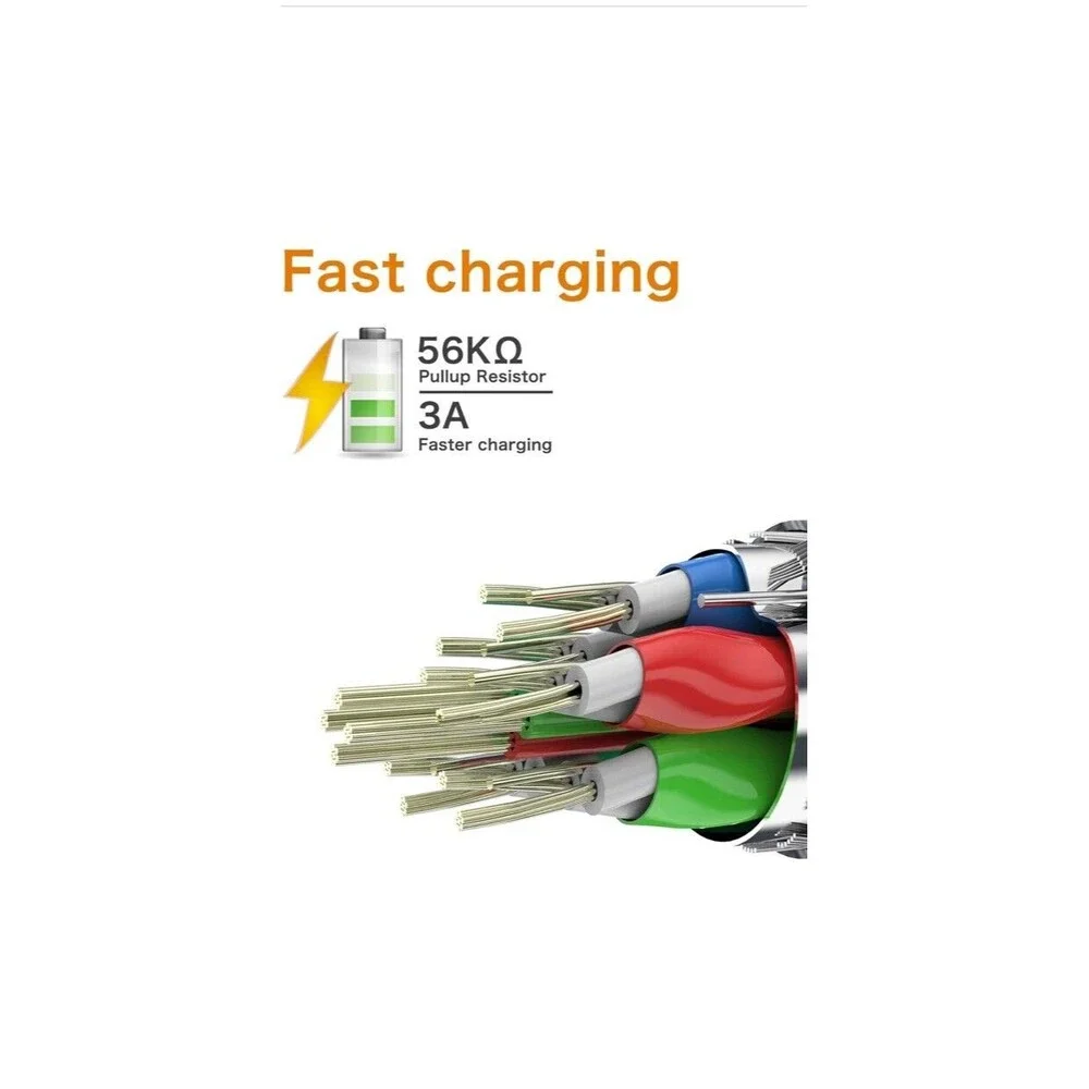 Type C Fast Charger USB C To USB C Cord iPhone 16 15 Pro/16 15 Plus 3ft